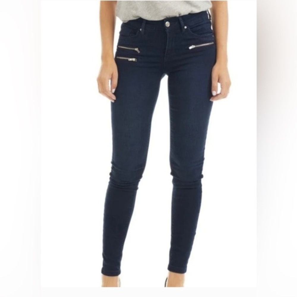 NEW…Henry & Belle Super Skinny Ankle Jeans with Front Zip Pockets